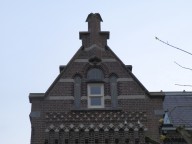 Nieuwe gevel pastorie te Hellevoetsluis