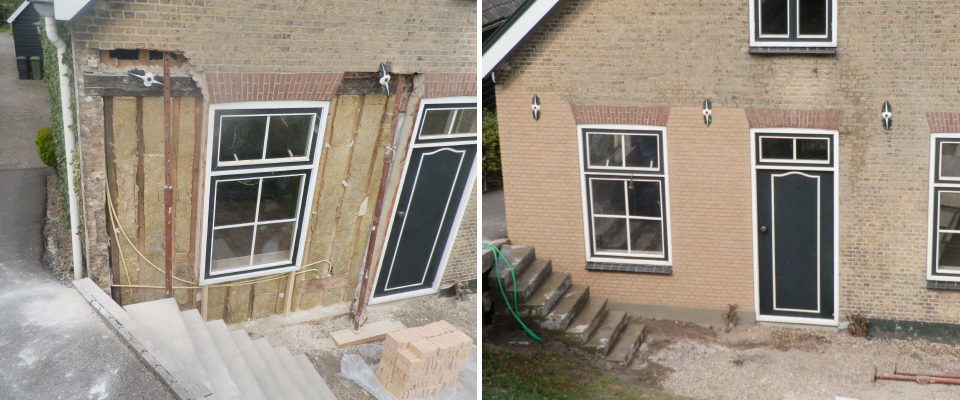 Wij mochten ons steentje bijdragen aan de o.a. de volgende objecten